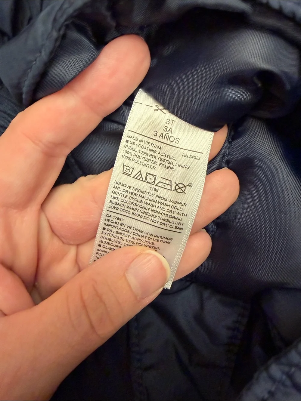 Old Navy Navy Blue Kids Snow Overalls 3T